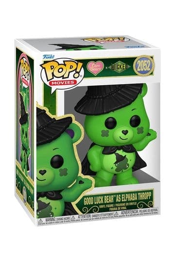 Wicked x Care Bears Funko POP! Vinyl Figure Good Luck Bear as Elphaba 9 cm #2052 - Funko POP!