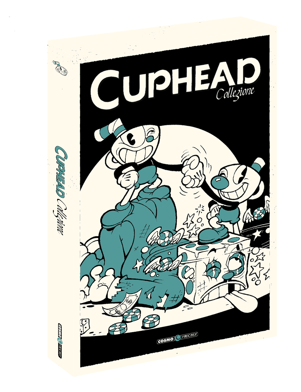 Cuphead Cofanetto (Vol. 1-3) - Cosmo Fantasy - Editoriale Cosmo - Italiano