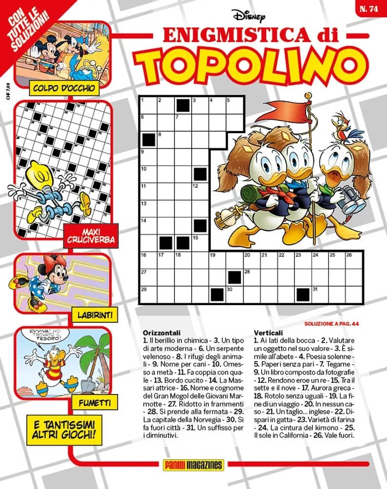 Enigmistica di Topolino 74 - Panini Comics - Italiano