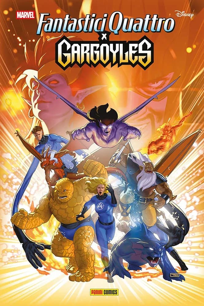 Fantastici Quattro x Gargoyles - Disney Against 1 - Panini Comics - Italiano