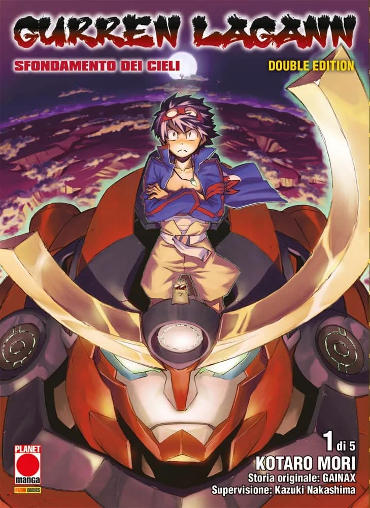 Gurren Lagann - Double Edition 1 - Panini Comics - Italiano