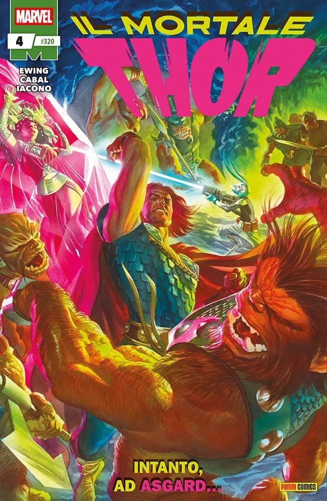 Il Mortale Thor 4 - Thor 320 - Panini Comics - Italiano