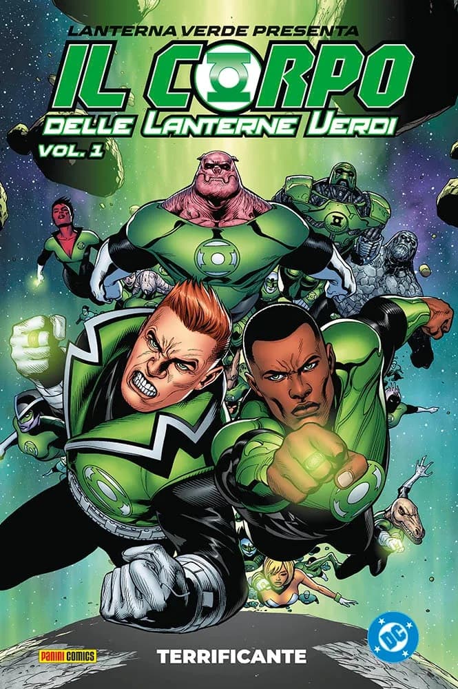 Lanterna Verde Presenta - Il Corpo delle Lanterne Verdi Vol. 1 - Terrificante - Panini Comics - Italiano