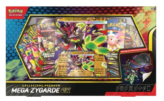 Pokémon - Megaevoluzione - Collezione Premium Mega Zygarde-EX - Italiano - Italiano