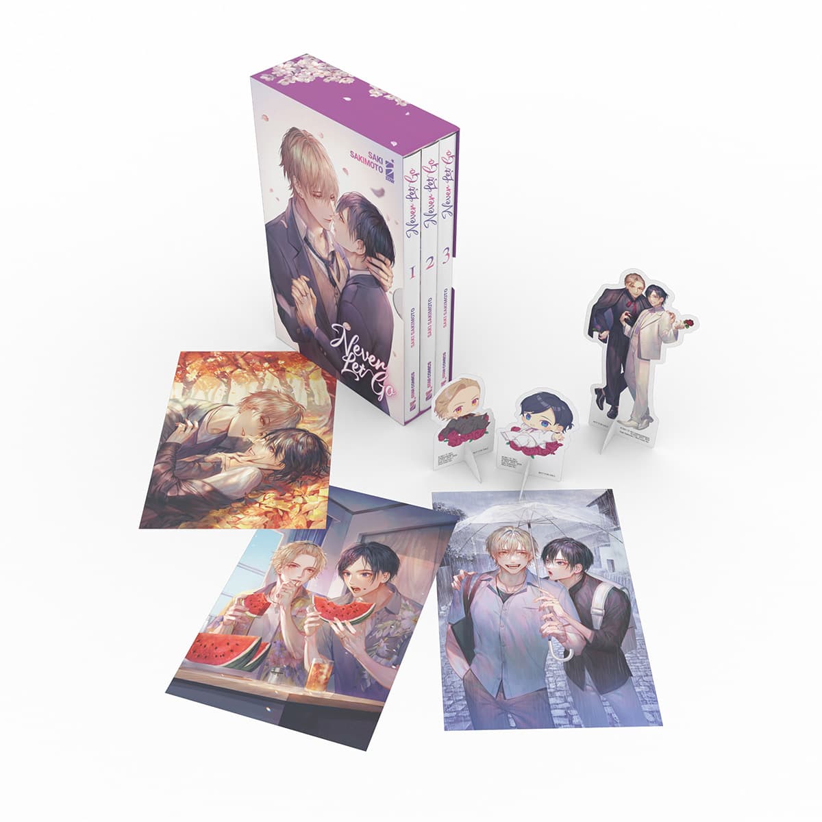Never Let Go Cofanetto Box (Vol. 1-3) - Queer Label 46 - Edizioni Star Comics - Italiano