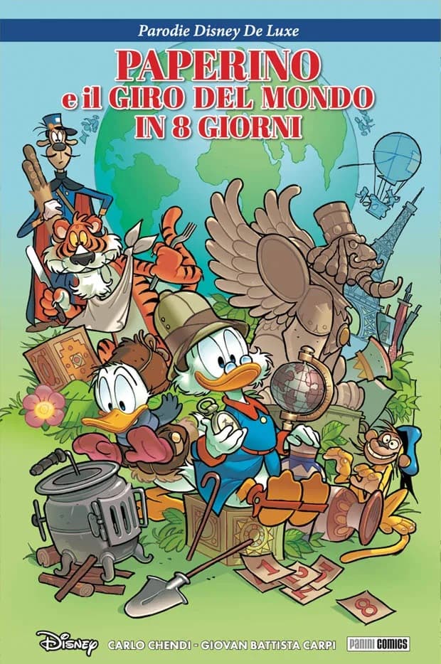 Paperino e il Giro del Mondo in 8 Giorni - Disney De Luxe 55 Speciale - Panini Comics - Italiano