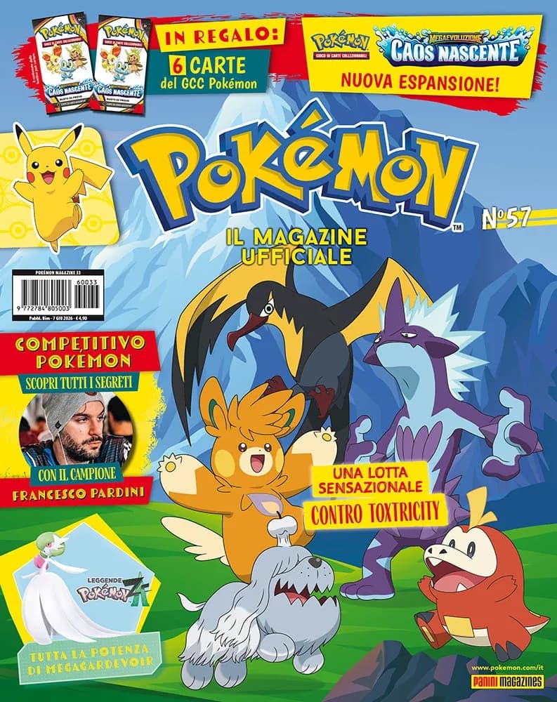 Pokemon Magazine 57 - Panini Comics - Italiano