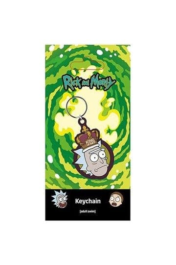 Rick and Morty - PVC Keychain King of S**t