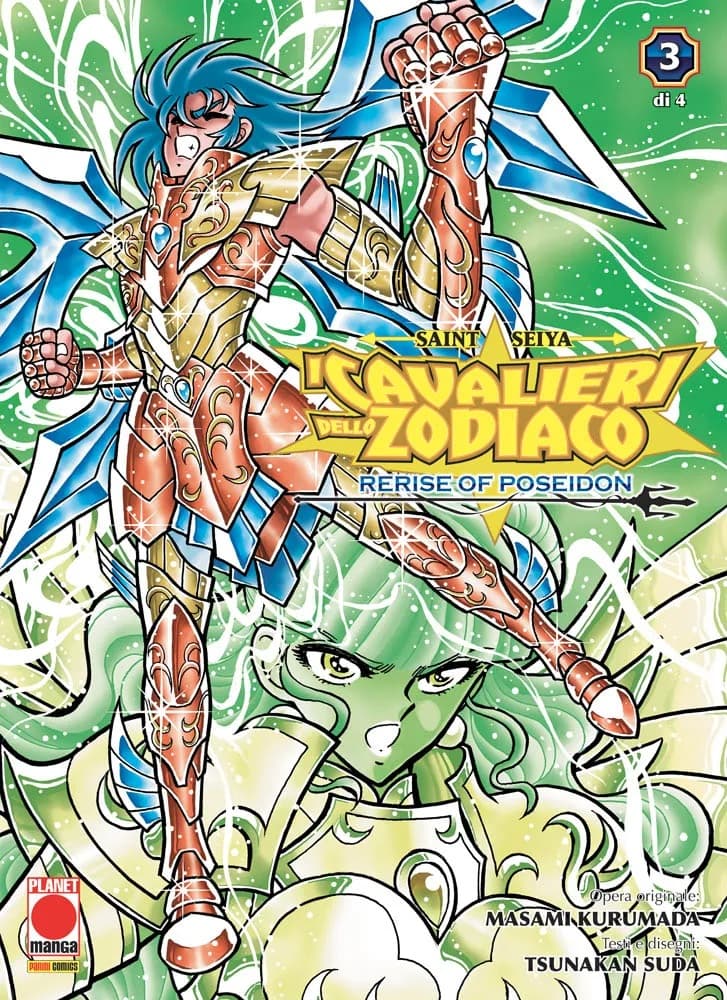 Saint Seiya - I Cavalieri dello Zodiaco - Rerise of Poseidon 3 - Panini Comics - Italiano