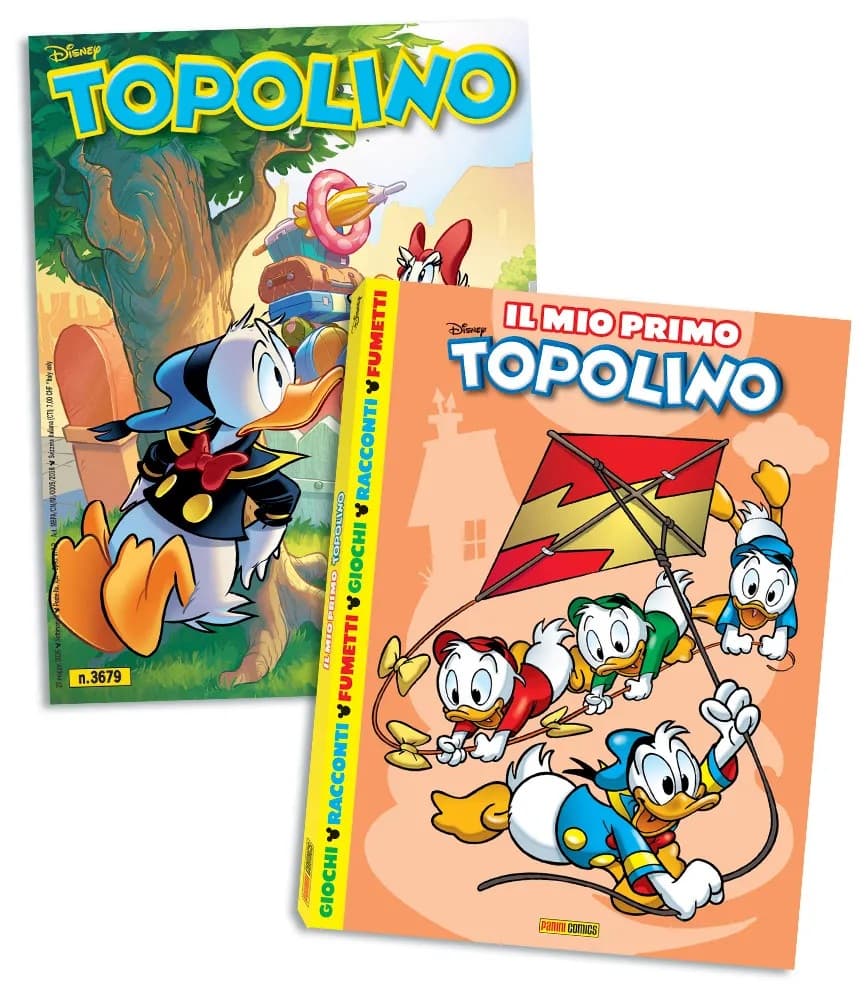 Topolino - Supertopolino 3679 + Il Mio Primo Topolino 7 - Panini Comics - Italiano