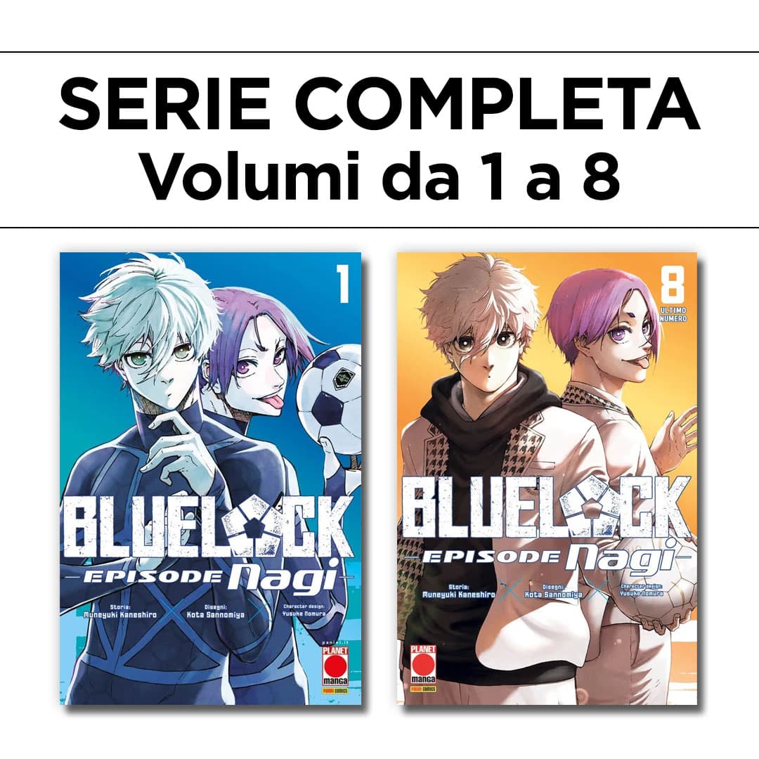 Blue Lock - Episode Nagi 1/8 - Serie Completa - Panini Comics - Italiano