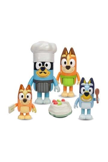 Bluey Lets Play Figure 4-pack Chef Pavlova