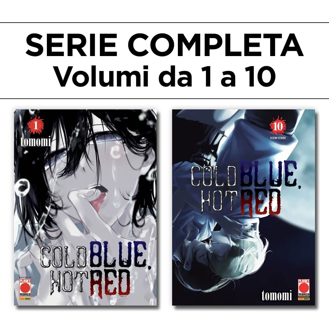 Cold Blue, Hot Red 1/10 - Serie Completa - Panini Comics - Italiano