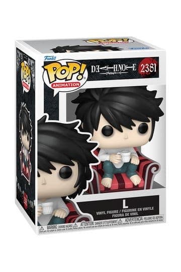 Death Note Funko POP! Animation Vinyl Figure L 9 cm #2381 - Funko POP!