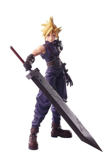 Final Fantasy VII Bring Arts Action Figure Cloud Strife Digital Plus Edition 15 cm