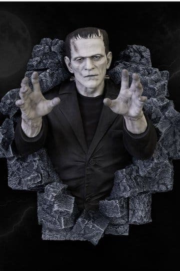 Frankenstein Wall Sculpture Classic Horror Edition Half Scale 48 cm
