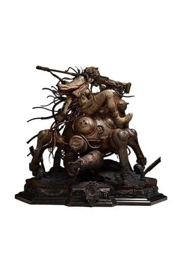 Ghost in the Shell Stand Alone Complex The Legend of Beauty and the Beast Statue 1/4 Motoko Kusanagi & Tachikoma Art by Entei Ryu 53 cm