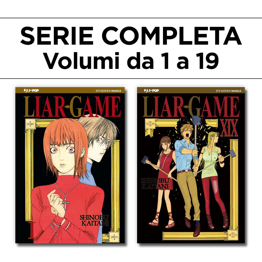 Liar Game - Nuova Edizione 1/19 - Serie Completa - Jpop - Italiano