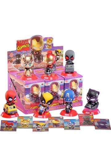 Marvel Cosbi Rider Mini Figures 9 cm Blind Box Display (8)
