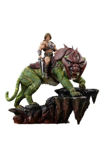 Masters of the Universe Art Scale Statue 1/10 He-Man and Battle Cat 33 cm