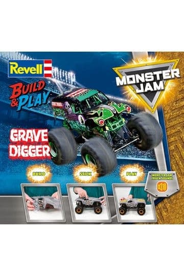 Monster Jam Revell Build & Play Kit Monster Jam Grave Digger