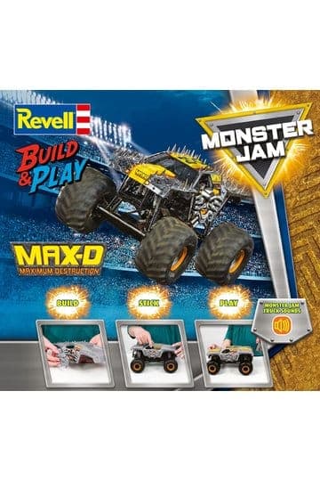 Monster Jam Revell Build & Play Kit Monster Jam Max-D
