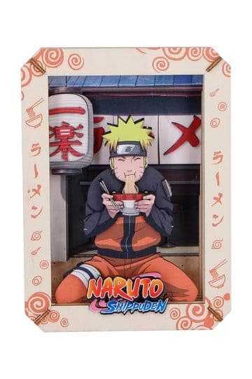 Naruto Model Kit Wooden Theatre Ramen (Medium) 14 cm