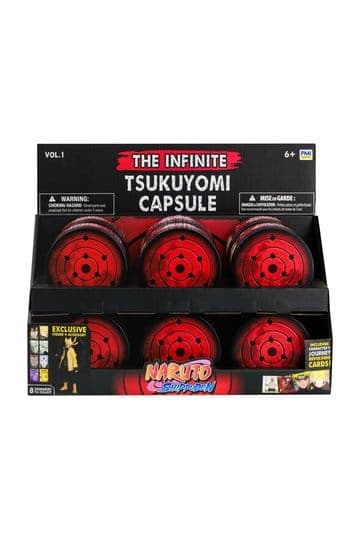 Naruto Shippuden Blind Capsule Figures Infinite Tsukuyomi 7 cm Vol. 1 Display (12)