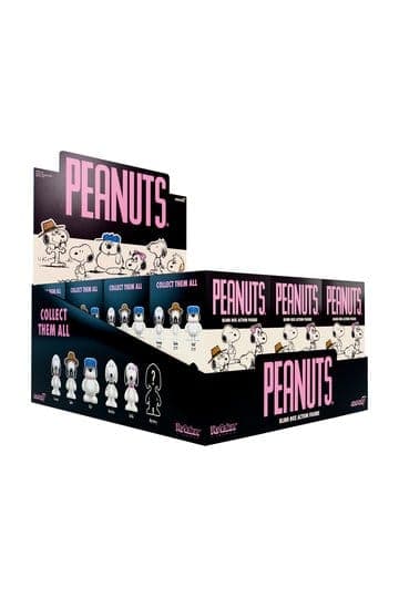 Peanuts ReAction Action Figures Snoopy's Siblings Wave 10 Blind Box 10 cm Display (12)