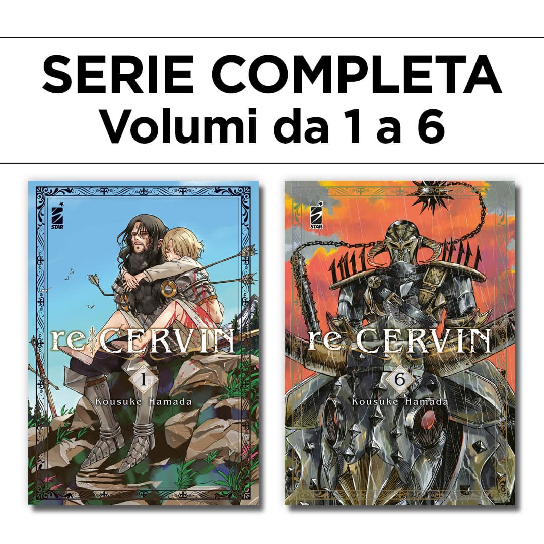 Re Cervin 1/6 - Serie Completa - Edizioni Star Comics - Italiano