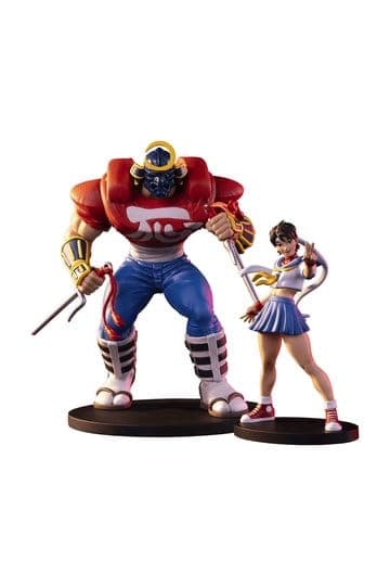 Street Fighter Street Jam Statues 1/10 Sakura & Sodom 22 cm