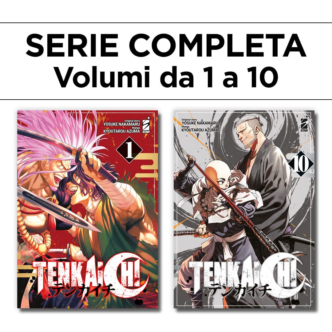 Tenkaichi 1/10 - Serie Completa - Edizioni Star Comics - Italiano