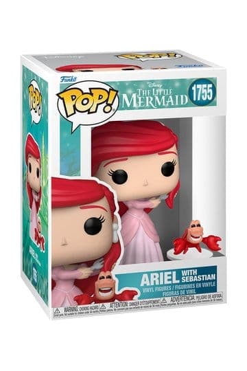 The Little Mermaid Funko POP! Vinyl Figure S3 – Ariel with Sebastian 9 cm #1755 - Funko POP!