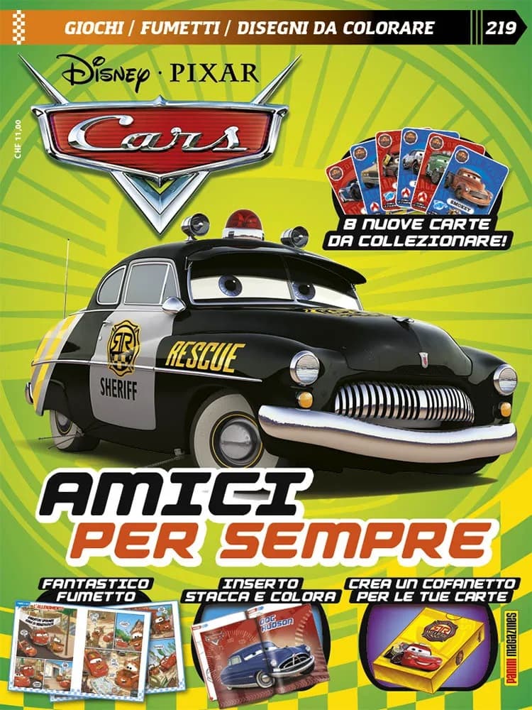 Cars Magazine 219 - Pixar Fun 219 - Panini Comics - Italiano