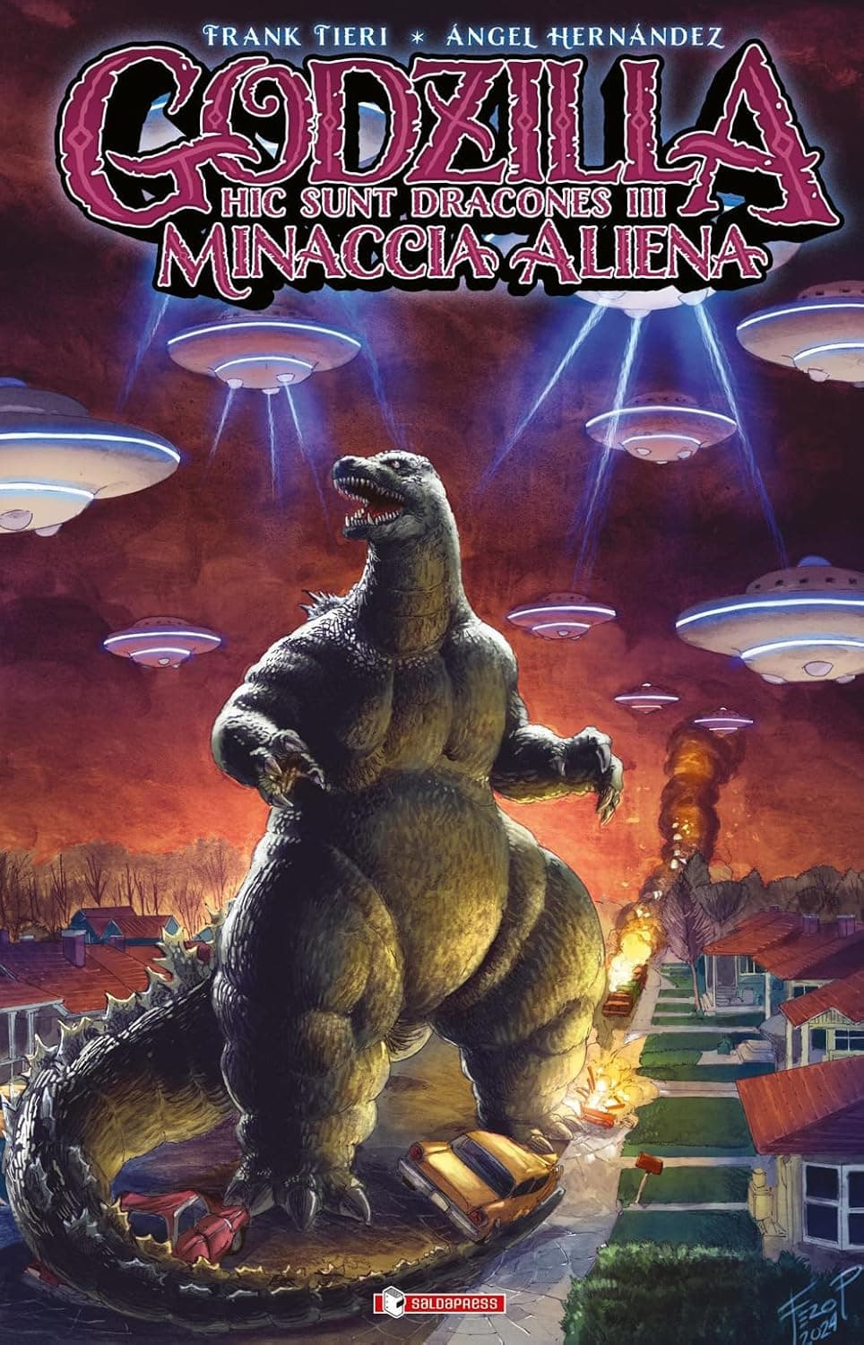 Godzilla - Hic Sunt Dracones III - Minaccia Aliena - Saldapress - Italiano