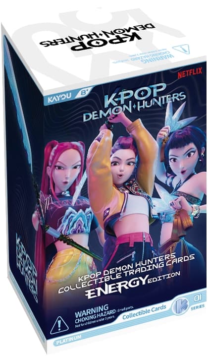 K-Pop Demon Hunters - Energy Edition - Kayou - World Tour Collectible Cards Booster Box 12 Buste - Inglese - Inglese