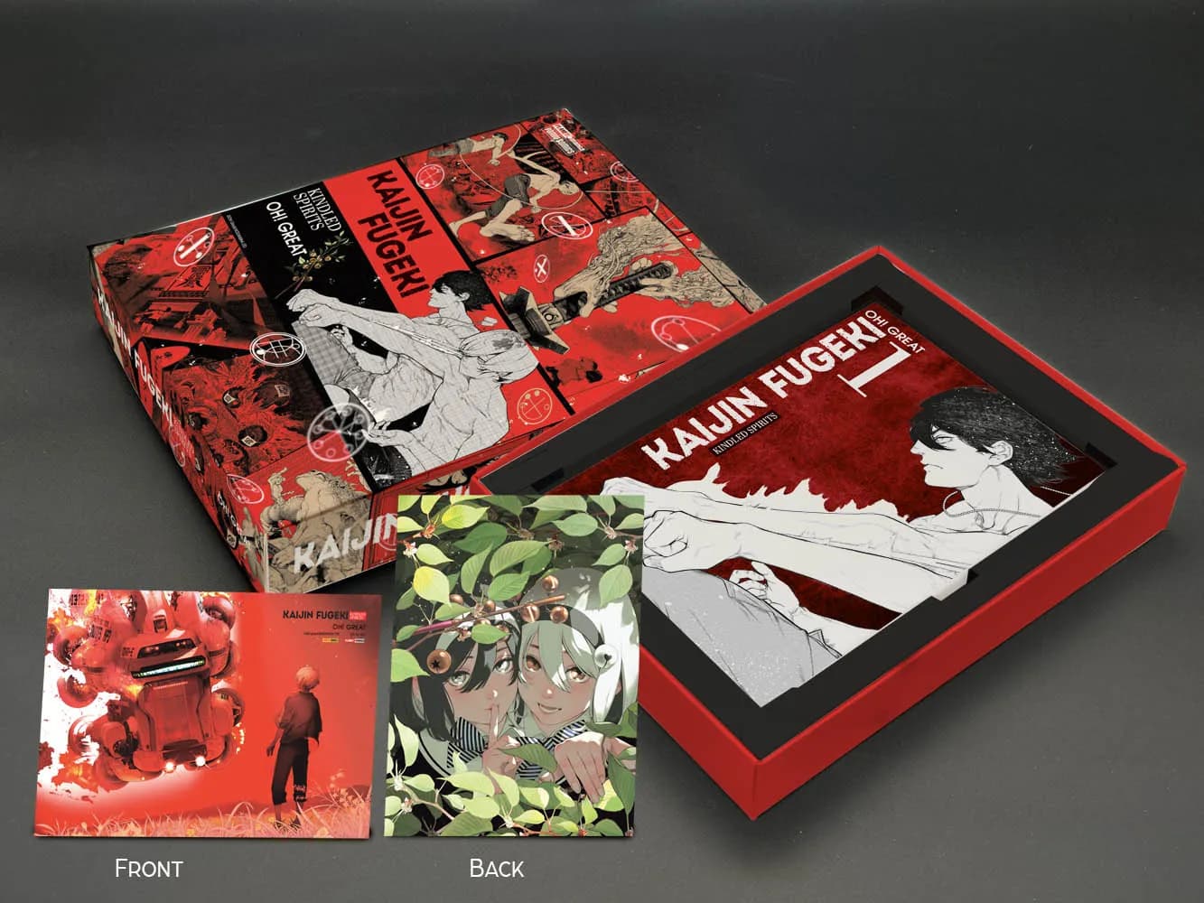 Kaijin Fugeki - Kindled Spirits Cofanetto (1 Variant + Cartolina Shikishi) - Panini Comics - Italiano