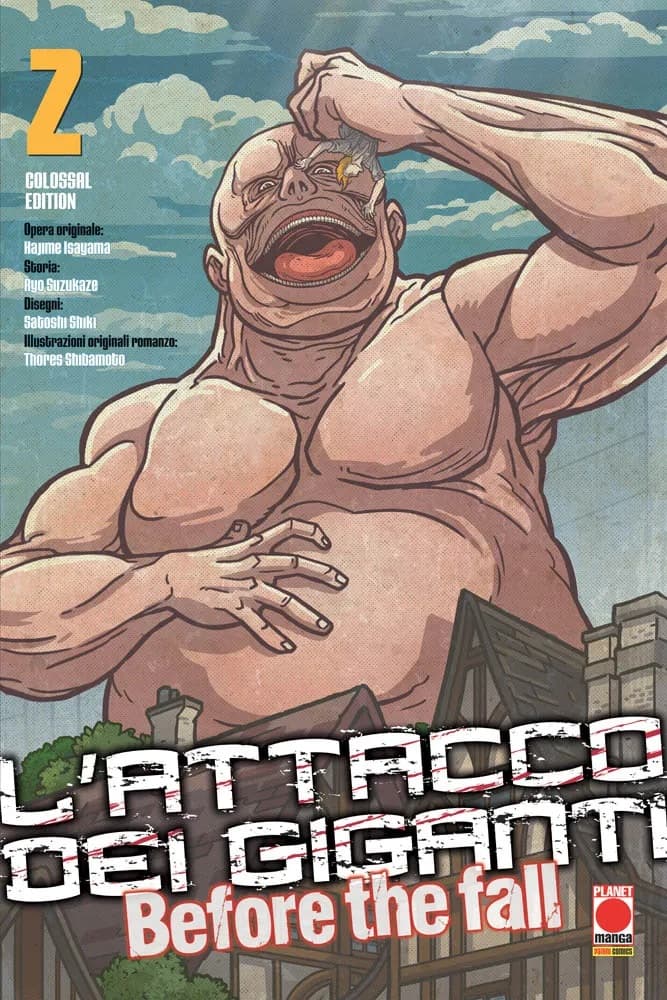 L'Attacco dei Giganti - Before the Fall - Colossal Edition 2 - Panini Comics - Italiano