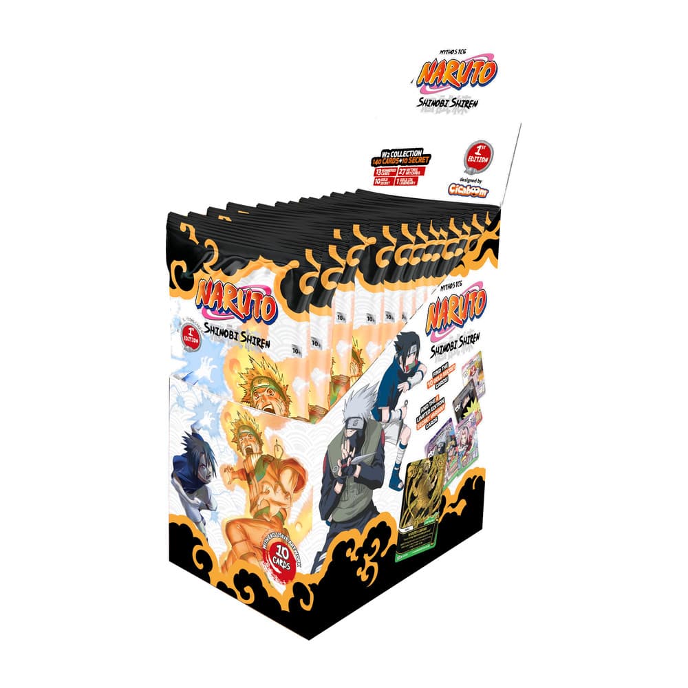 Naruto - Mythos TCG Shinobi Shiren - Booster Box 24 Buste - Inglese - Inglese