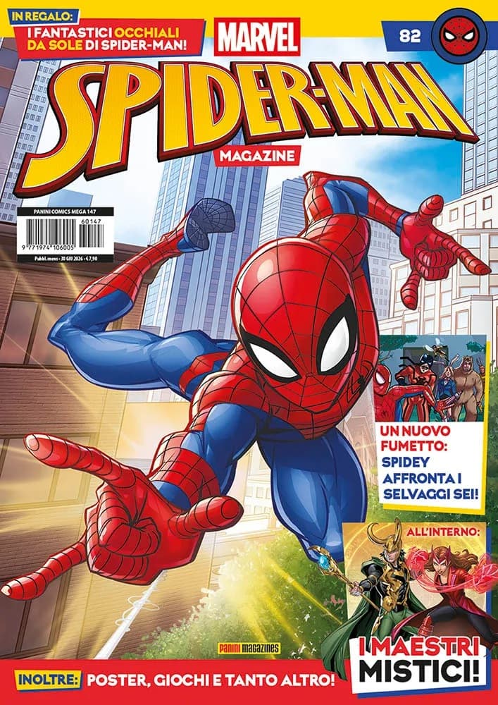 Spider-Man Magazine 82 - Panini Comics Mega 147 - Panini Comics - Italiano