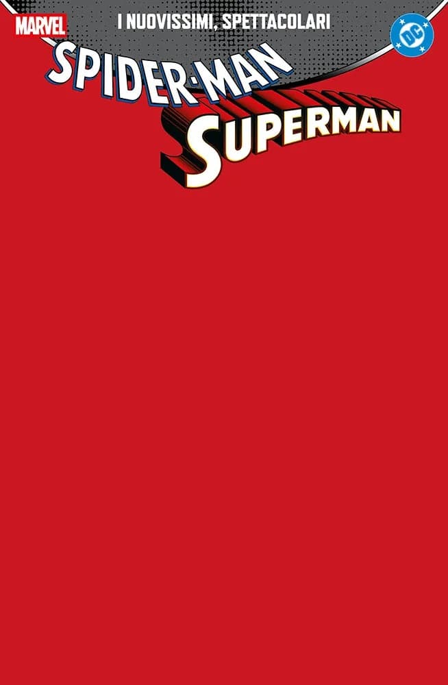 Spider-Man / Superman 1 - Variant Red Blank - Panini Comics - Italiano