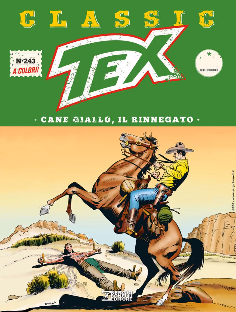 Tex Classic 243 - Cane Giallo, Il Rinnegato - Sergio Bonelli Editore - Italiano