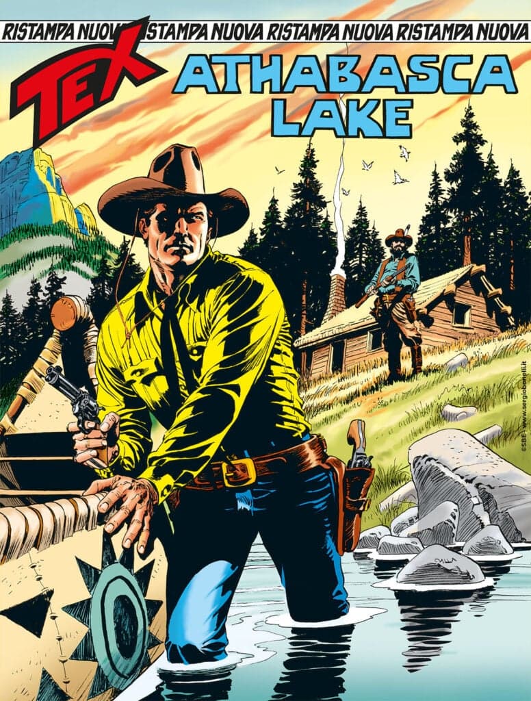 Tex Nuova Ristampa 530 - Athabasca Lake - Sergio Bonelli Editore - Italiano