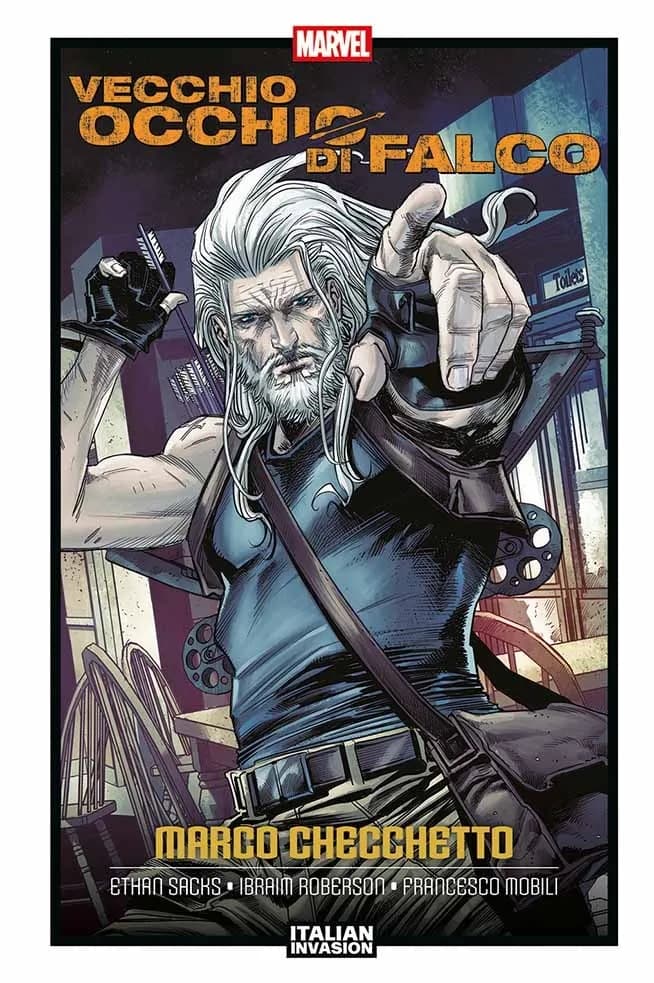 Vecchio Occhio di Falco di Marco Checchetto - Marvel Italian Invasion - Panini Comics - Italiano