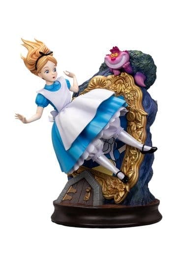 Alice in Wonderland Master Craft Statue Alice & The Cheshire Cat 40 cm