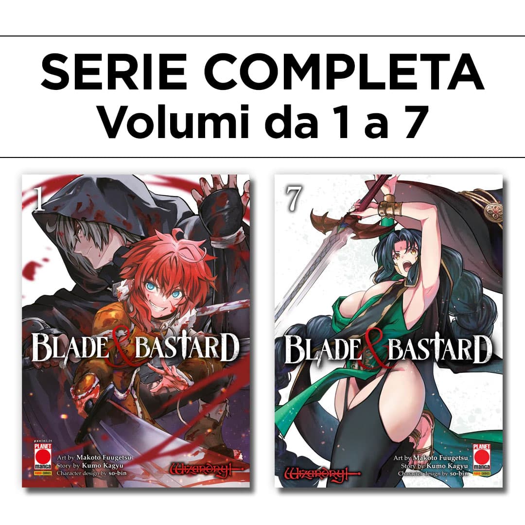 Blade & Bastard 1/7 - Serie Completa - Panini Comics - Italiano