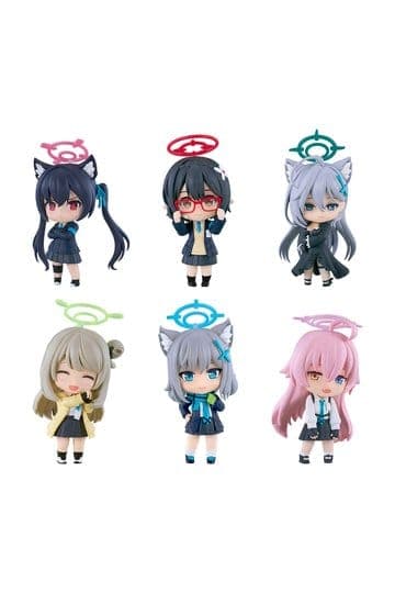 Blue Archive Nendoroid Surprise Mini Figures Blind Box Assortment (6)