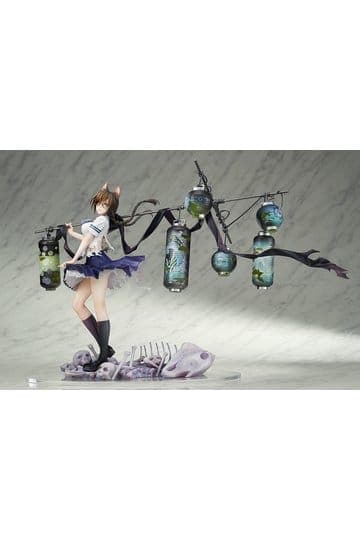 Comics Bakemonogatari PVC Figure 1/7 Tsubasa Hanekawa 26 cm