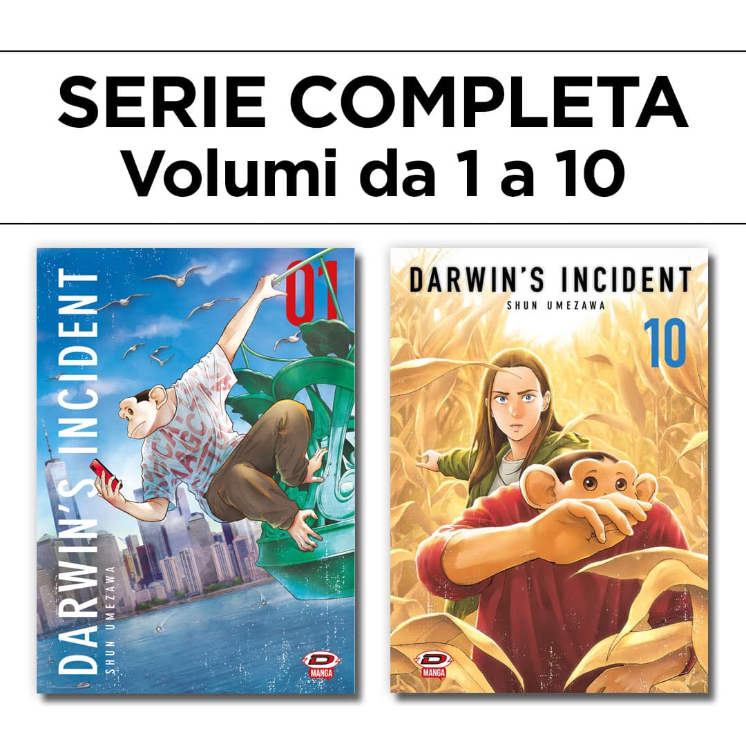 Darwin's Incident 1/10 - Serie Completa - Dynit - Italiano