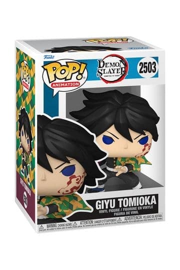Demon Slayer: Kimetsu no Yaiba - The Movie Funko POP! Animation Vinyl Figure Giyu 9 cm #2503 - Funko POP!